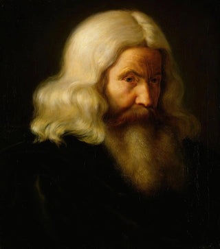 Adolph Tidemand - Study of an old Man.webp