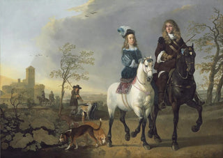 Aelbert Cuyp - Lady and Gentleman on Horseback.webp