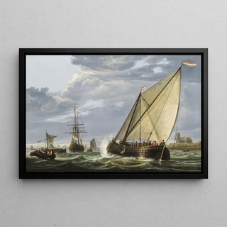 Aelbert Cuyp - Shipping on the Maas Dordrecht.webp