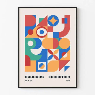 Affiche Bauhaus - Mosaïque de Bauhaus