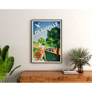 Affiche Deauville Vintage