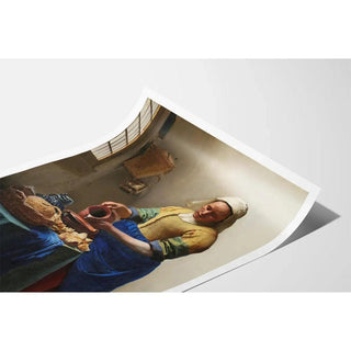 Affiche La Laitière - Johannes Vermeer