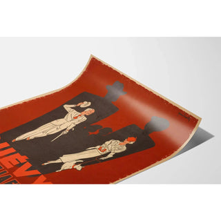 Affiche Saint-Lô vintage – Publicité pour la maison Quévy