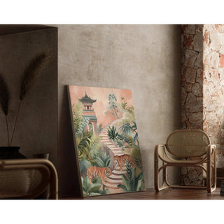 Affiche Tigres et Temple