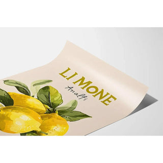 Affiche décoration cuisine - Limone Amalfi