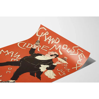 Affiche publicitaire vintage – Cidre mousseux Valencey