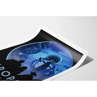 Affiche vintage NASA - Europa 2017