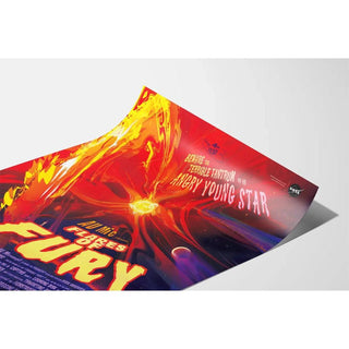 Affiche vintage NASA - Flares of Fury 2020
