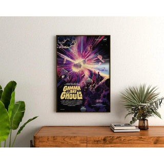 Affiche vintage NASA - Gamma Ray Ghouls 2020