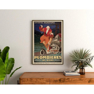 Affiche vintage - Plombières-Les-Bains par Leonetto