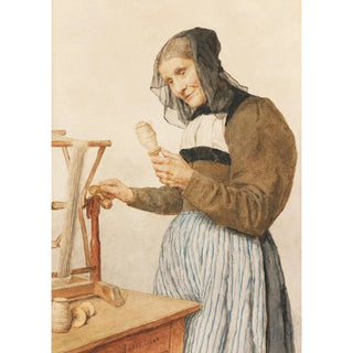 Albert Anker - Old Woman With Spindle.webp