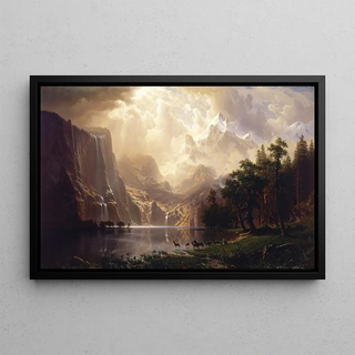 Albert Bierstadt - Among the Sierra Nevada California.webp