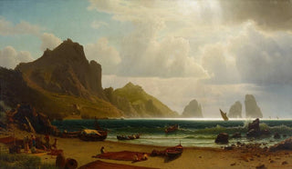 Albert Bierstadt - The Marina Piccola Capri.webp