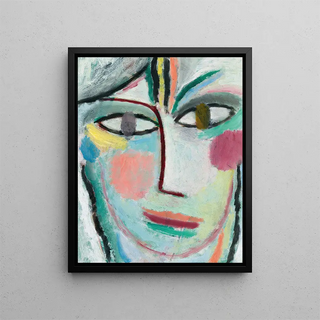 Alexej von Jawlensky - Head Of A Woman Femina.webp