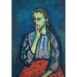 Alexej von Jawlensky - Portrait of a Girl.webp