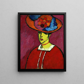 Alexej von Jawlensky - Schokko With WideBrimmed Hat.webp