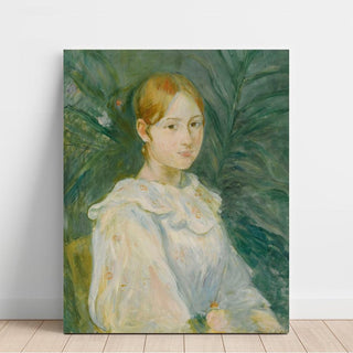 Alice Gamby en buste - Berthe Morisot | Reproduction Tableau Décoration murale affiche copie
