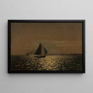 Amaldus Nielsen - Nattstemning Hvaler.webp