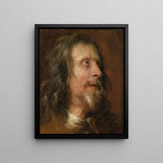 Anthony van Dyck - Portrait Study of a Bearded Man.webp