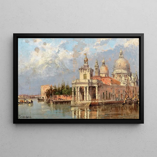 Antonietta Brandeis - Venice Santa Maria della Salute with Old Dogana.webp