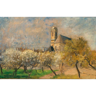 Arbres en fleurs à Langenzersdorf - Marie Egner | Reproduction Tableau Décoration murale affiche copie