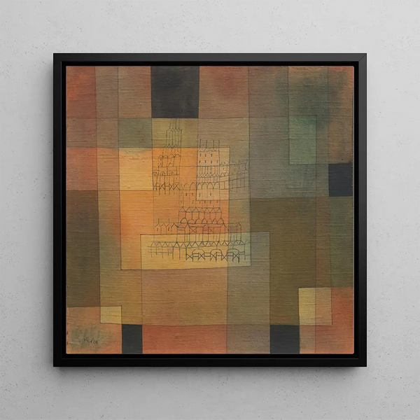 Reprodukcja obrazu architektury polifonicznej - Paul Klee