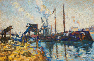 Armand Guillaumin - Quai de la Seine Paris.webp