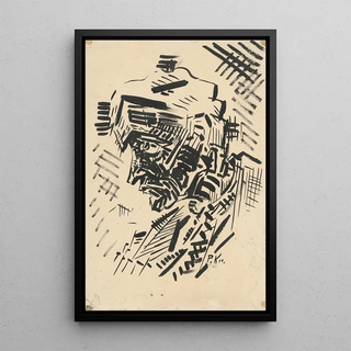 Arnold Peter WeiszKubnan - Head of a Man in a FurCap.webp