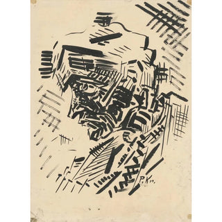 Arnold Peter WeiszKubnan - Head of a Man in a FurCap.webp