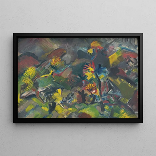 Arnold Peter WeiszKubnan - Mountain Landscape.webp