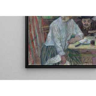 Au Café La Mie - Henri de Toulouse-Lautrec | Reproduction Tableau Décoration murale affiche copie