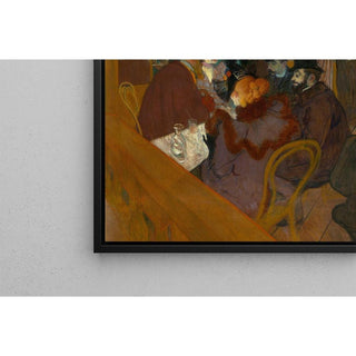 Au Moulin Rouge - Henri de Toulouse-Lautrec | Reproduction Tableau Décoration murale affiche copie