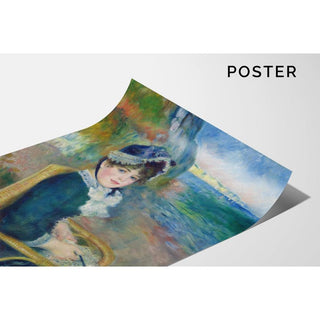 Au bord de la mer - Pierre-Auguste Renoir | Reproduction Tableau Décoration murale affiche copie