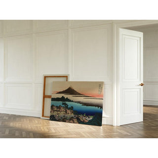 Aube à Isawa dans la province de Kai - Katsushika Hokusai | Reproduction Tableau Décoration murale affiche copie