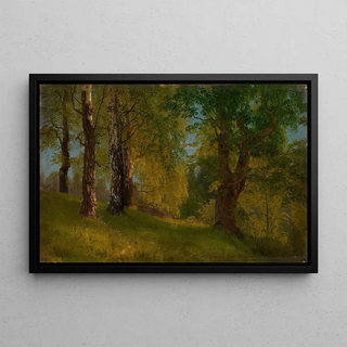 August Cappelen - Study of a Wood.webp