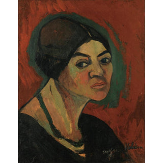 Autoportrait - Suzanne Valadon | Reproduction Tableau Décoration murale affiche copie