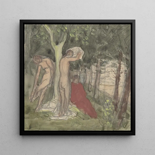 Baigneurs - Pierre Puvis de Chavannes