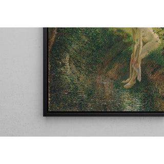 Baigneuse dans les bois - Camille Pissarro | Reproduction Tableau Décoration murale affiche copie