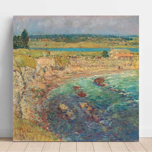 Reprodukcja obrazu Bailey’s Beach, Newport, Rhode Island - Childe Hassam