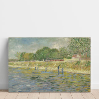 Berge de la Seine - Vincent van Gogh | Reproduction Tableau Décoration murale affiche copie
