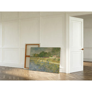 Berge de la Seine - Vincent van Gogh | Reproduction Tableau Décoration murale affiche copie
