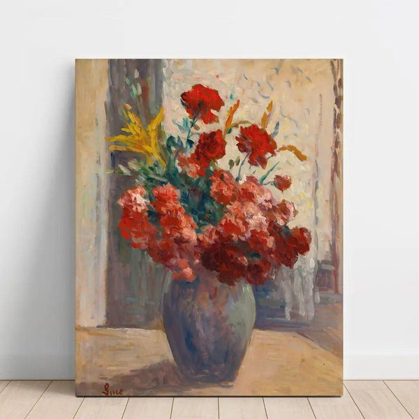 Reprodukcja obrazu Bukiet Kwiatów w Wazonie - Maximilien Luce