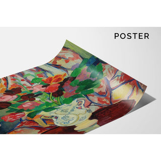 Bouquet de Tulipes - Suzanne Valadon | Reproduction Tableau Décoration murale affiche copie