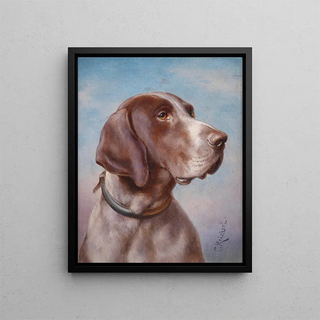 Carl Reichert - Hundeportrait.webp