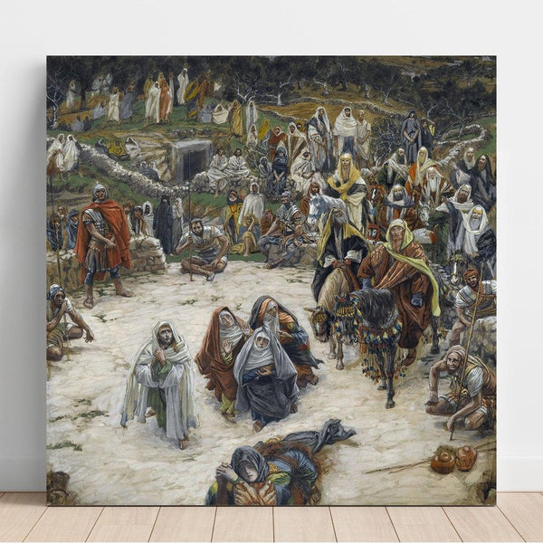 Reprodukcja obrazu To, co nasz Pan widział z krzyża - James Tissot