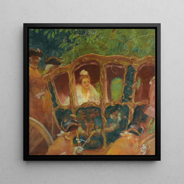 Kopciuszek - Gaston La Touche — oprawiony obraz na ścianie