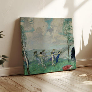 Cercle dansant - Franz von Stuck | Reproduction Tableau Décoration murale affiche copie