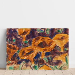 Champignons - Christian Rohlfs | Reproduction Tableau Décoration murale affiche copie