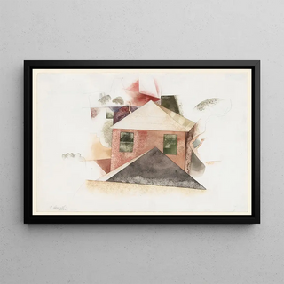 Charles Demuth - Houses with Red.webp