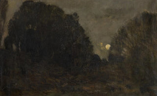 Charles Franois Daubigny - Rising moon in Barbizon.webp
